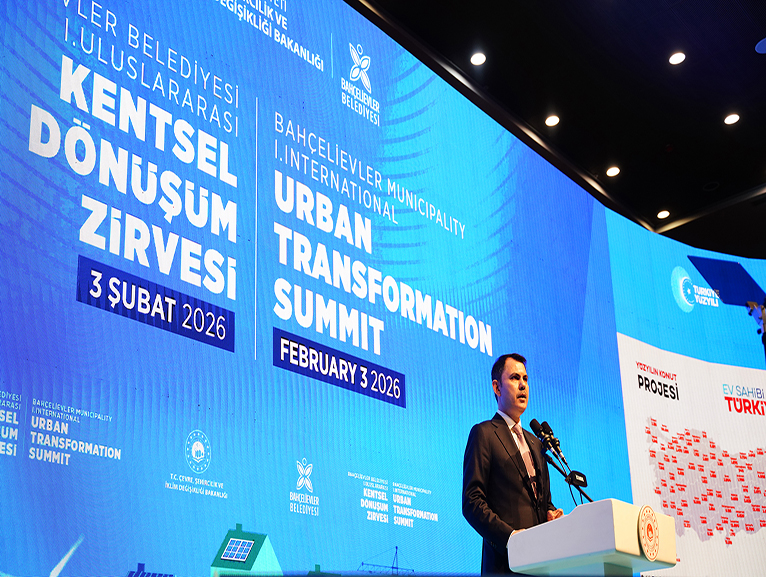 BAKAN KURUM�DAN KENTSEL D�N���M �A�RISI